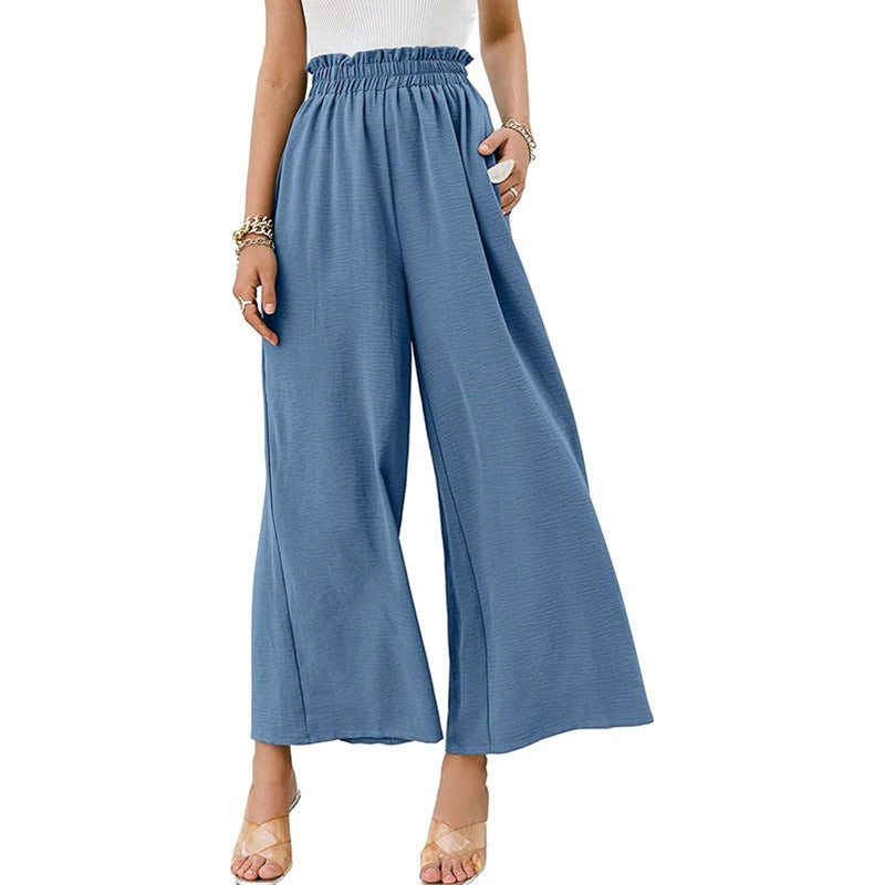 High Waist & Cool Comfy Casual Wide Legged Pants