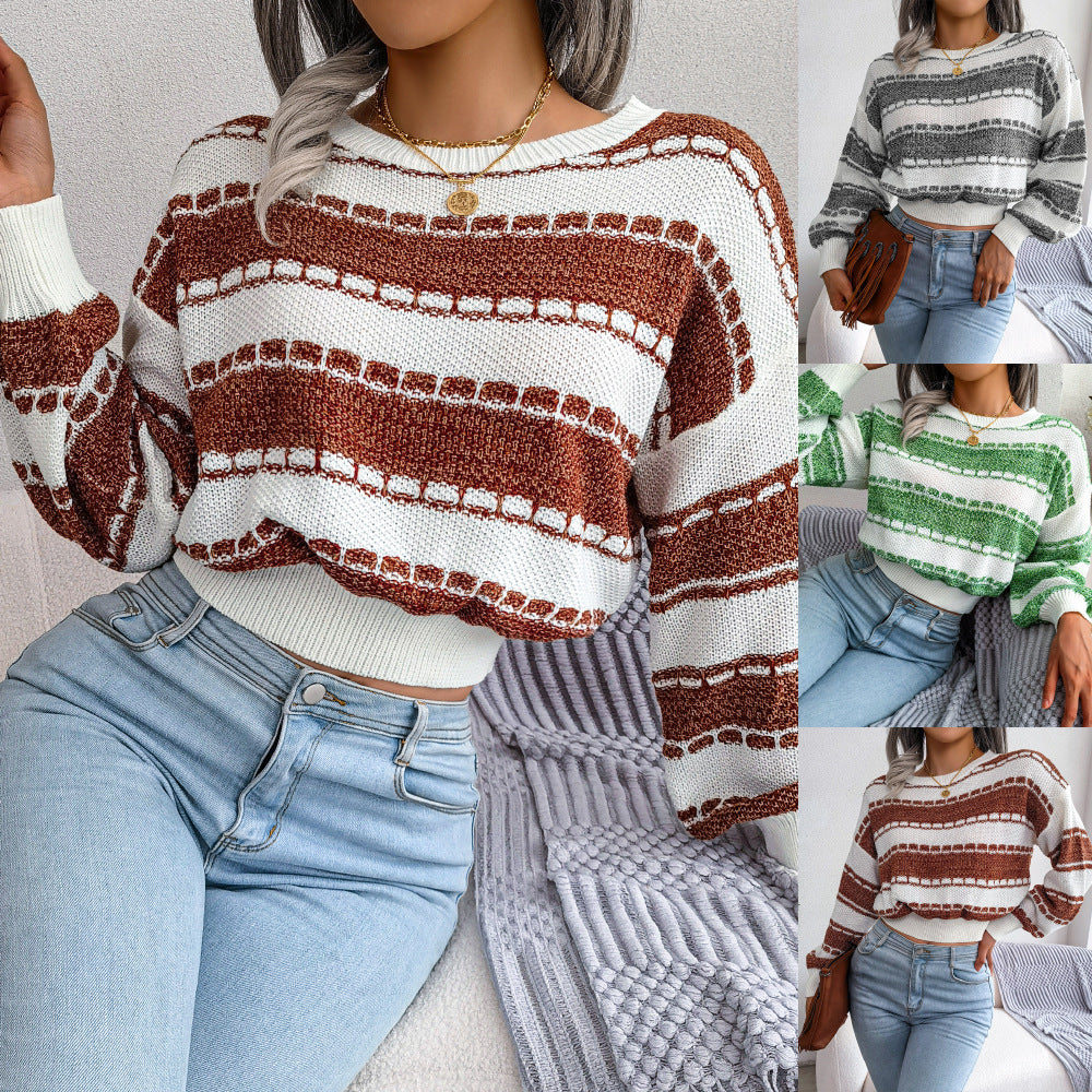 Chic Style Autumn And Winter Sweet and Comfy Knitted Sweater