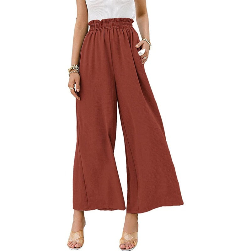 High Waist & Cool Comfy Casual Wide Legged Pants