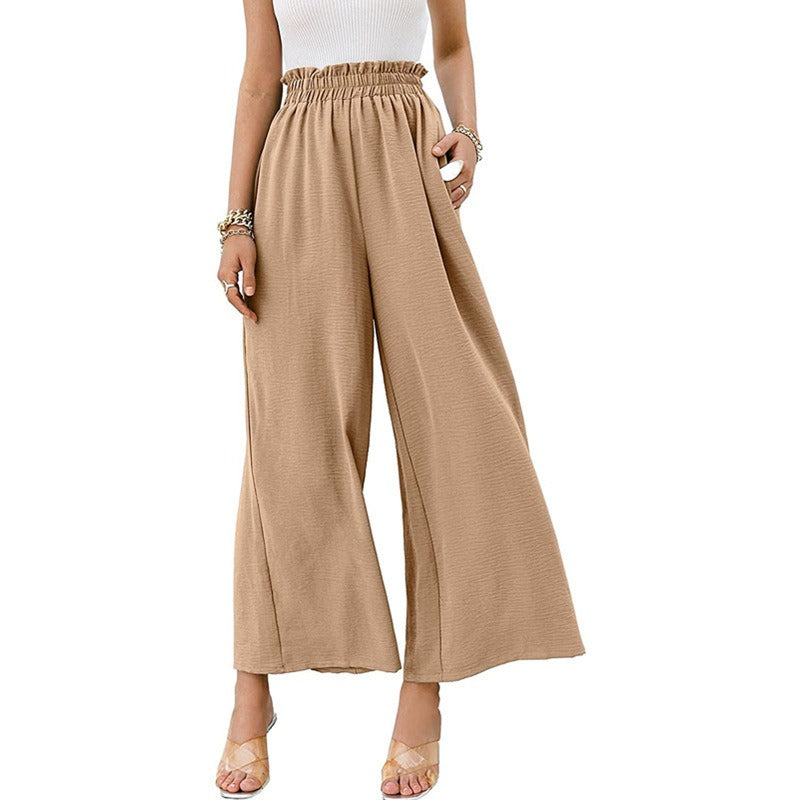 High Waist & Cool Comfy Casual Wide Legged Pants