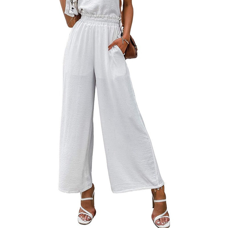 High Waist & Cool Comfy Casual Wide Legged Pants