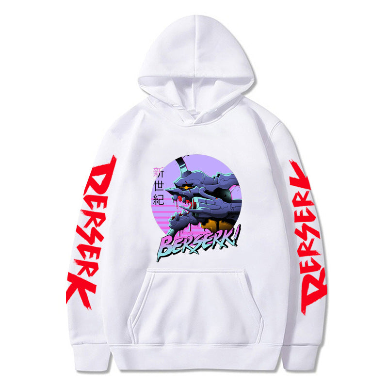 Anime Berserk Shinsekai Hooded Sweatshirt Harajuku Fashion