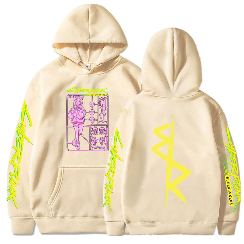 Anime Cyberpunk: Edge Runners Hoodie Jumpers for LGBTQ