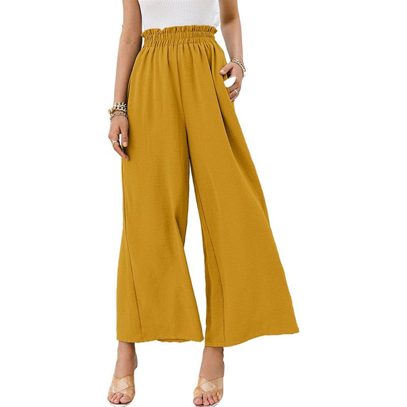 High Waist & Cool Comfy Casual Wide Legged Pants