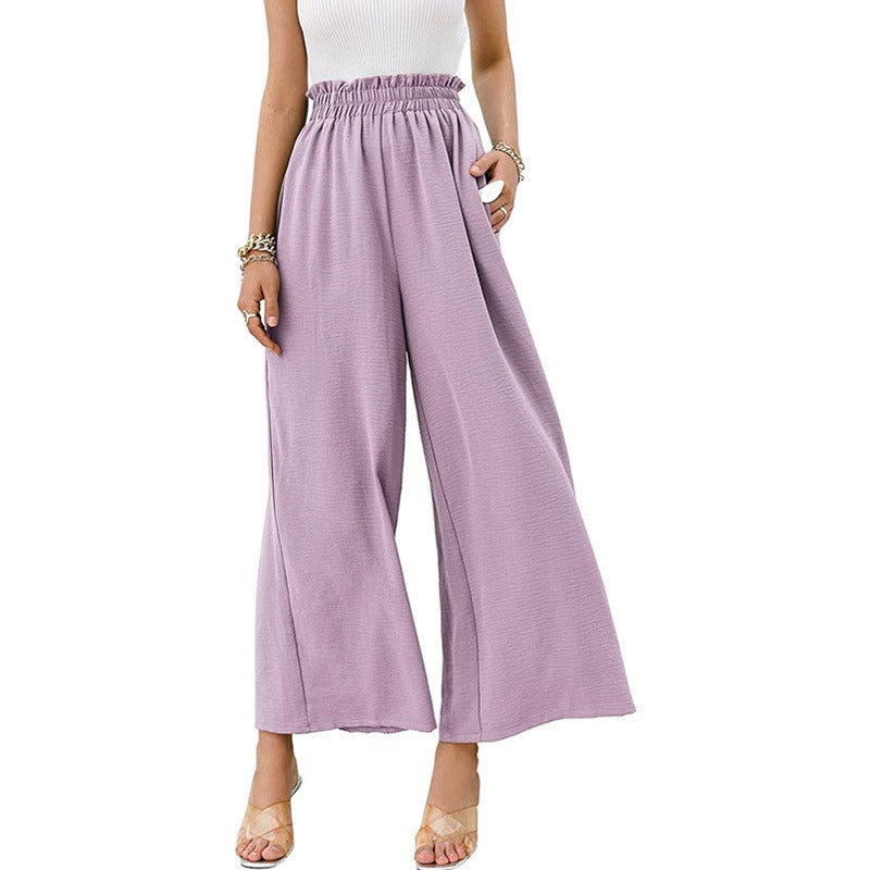 High Waist & Cool Comfy Casual Wide Legged Pants